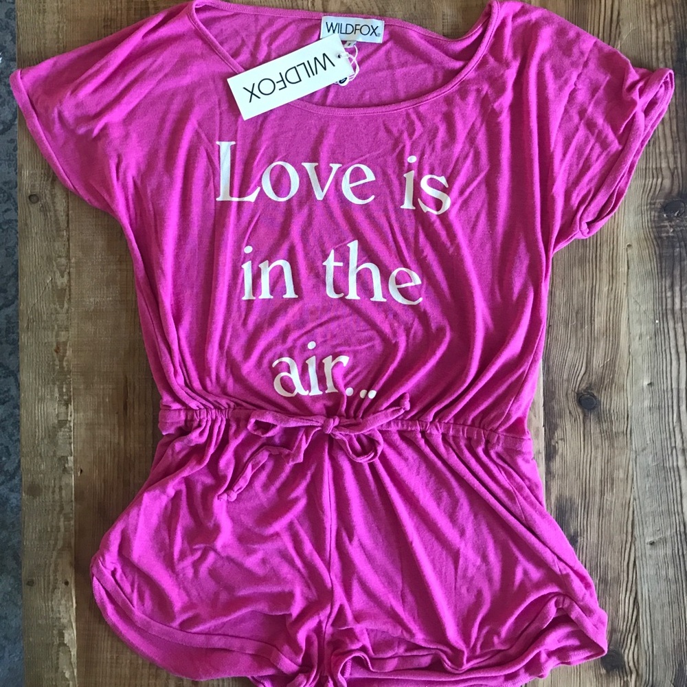 Wildfox Love Is In The Air Romper